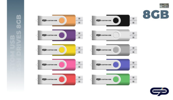 Custom USB Flash Drives 8GB 10 Pack - Image 2