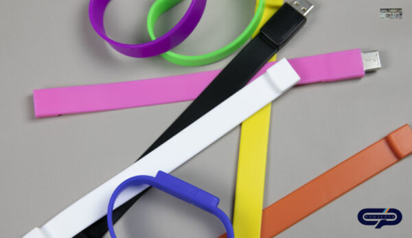Promotional Custom USB Wristbands 8GB - 10 Units - Image 2