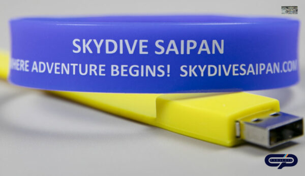 Promotional Custom USB Wristbands 8GB - 10 Units - Image 3